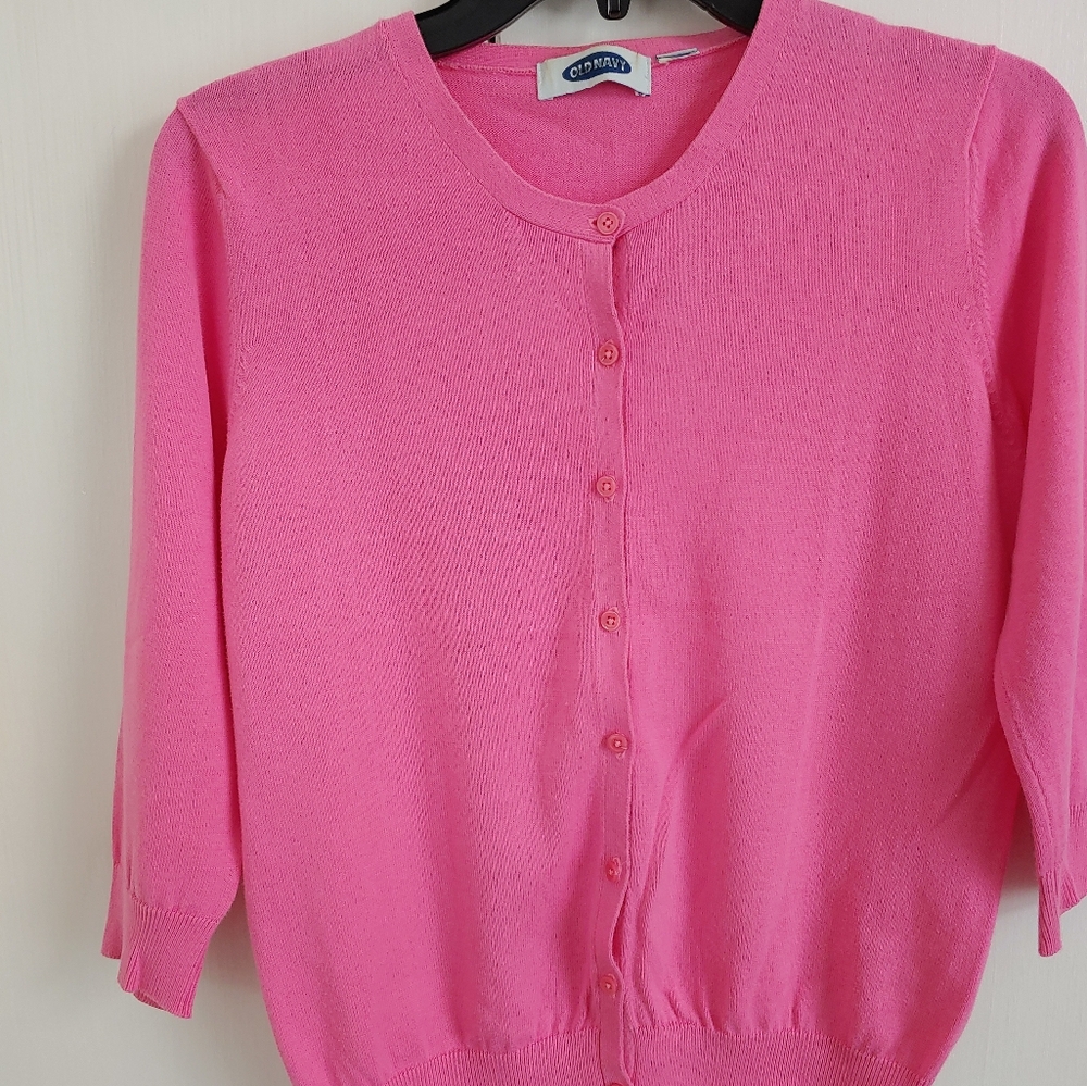 Women's Old Navy Pink Sweater - Size M